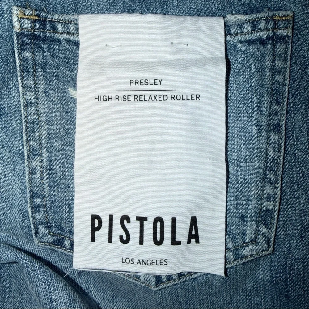 Pistola Presley High Rise Relaxed Jeans NWT Size 25